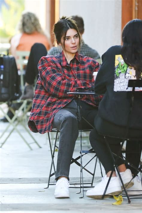 Kendall Jenner - Leaves Alfreds in West Hollywood 01/23/2020 • CelebMafia