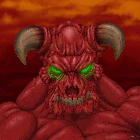 Doom Baron of Hell - DOOM fan Art (38419973) - fanpop