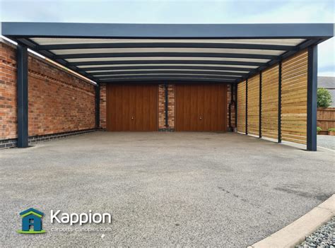 Qubik Carport installed in Burton-on-Trent | Kappion Carports & Canopies