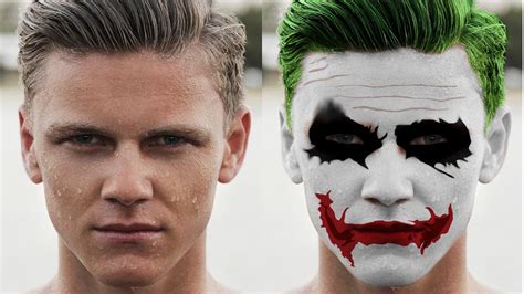 Heath Ledger Joker Face