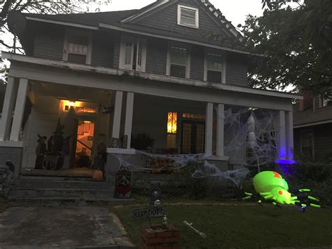 Getting our actually haunted house ready for Halloween. : r/halloween