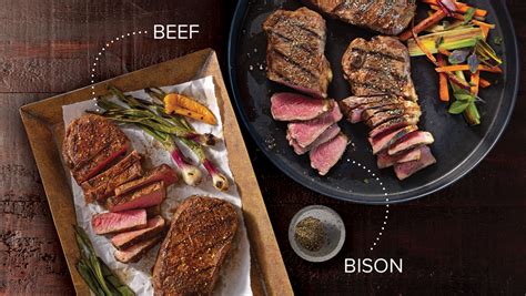 The Differences Between Bison and Beef Steaks: Taste, Prep, & Nutrition