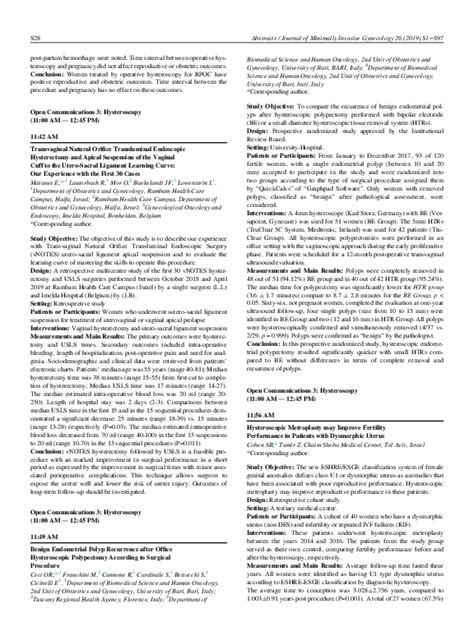 (PDF) Benign Endometrial Polyp Recurrence after Office Hysteroscopic Polypectomy According to ...