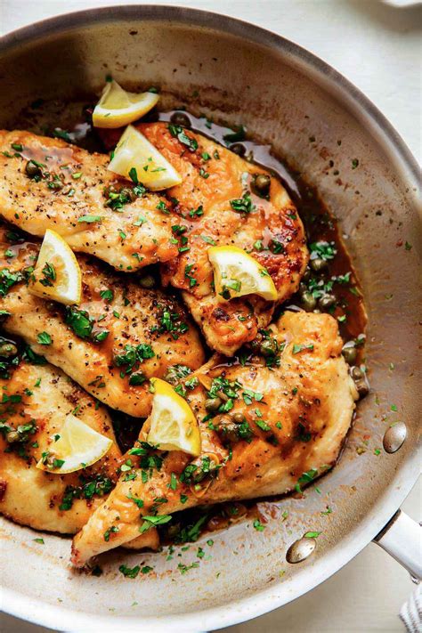 Easy Chicken Piccata Recipe (in 30-Minutes!)