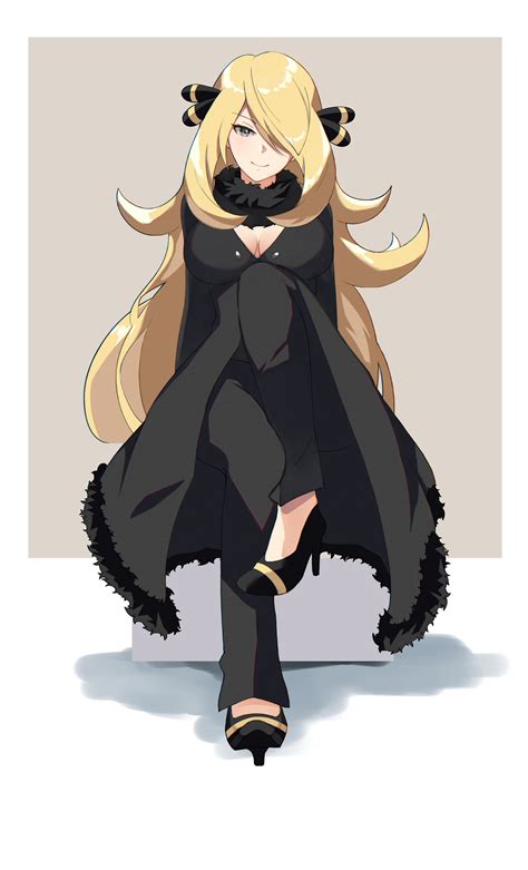 Pokemon: Cynthia by Sylux : r/ArtArbor