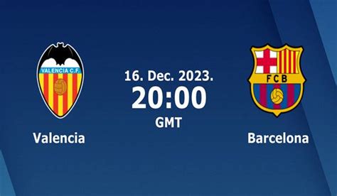 Valencia vs Barcelona Match Prediction and Preview - 16/12/2023