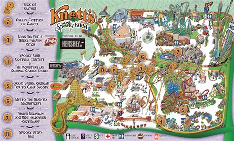 Knotts Berry Farm Map - IeaunRourie