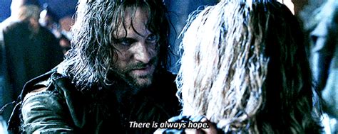 The Lord of the Rings: The Two Towers (2002) Quote (About hope gifs chance)