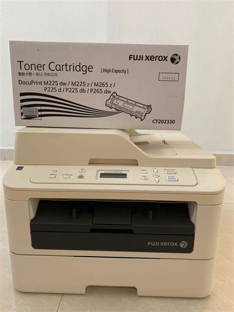 Fuji Xerox M225dw_Laser Printer, Scan, Copy, Computers & Tech, Printers ...