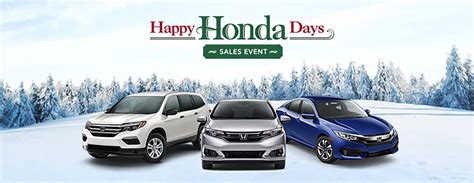 Happy Honda Days Sales Event near New York City | Plaza Honda