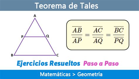 Teorema De Tales Ejemplos