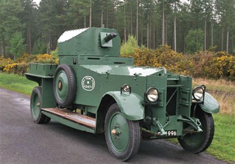 1914 Rolls-Royce Armoured Car ~ Click through the large version for a ...