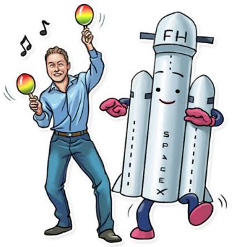 Download Dancing Elon Musk Party Илон Маск - Elon Musk Telegram Sticker - HD Transparent PNG ...