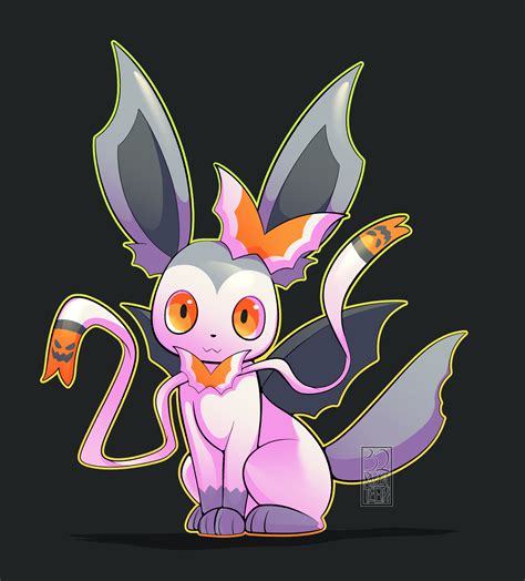 ArtStation - Halloween Sylveon