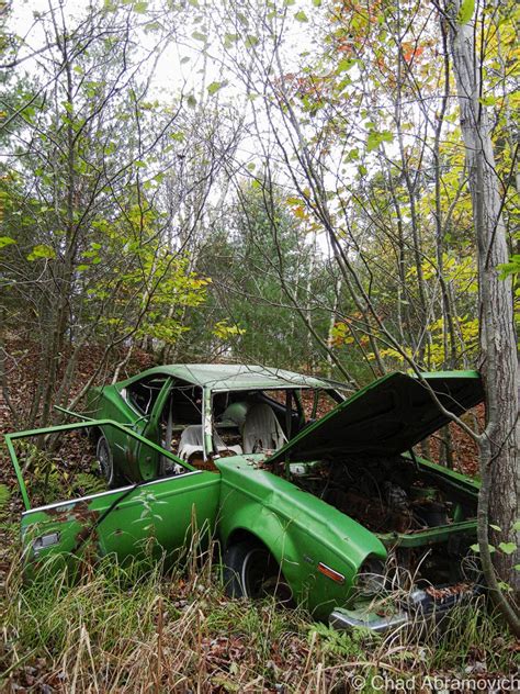 abandoned things in the woods | ... to find an abandoned car somewhere in the vermont woods or ...