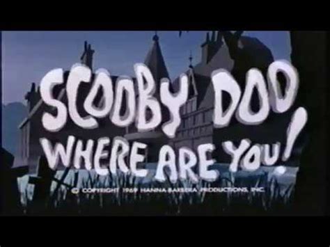 Scooby Doo Where Are You Intro