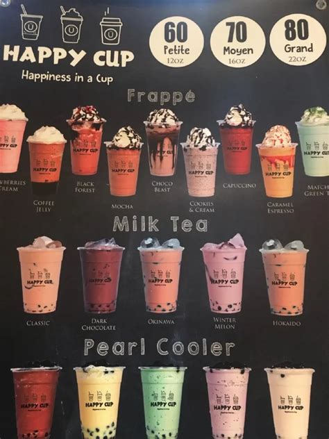 HAPPY CUP MENU PHILIPPINES & UPDATED PRICES 2024