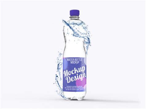 Water Bottle Mockup Set - Mockup World