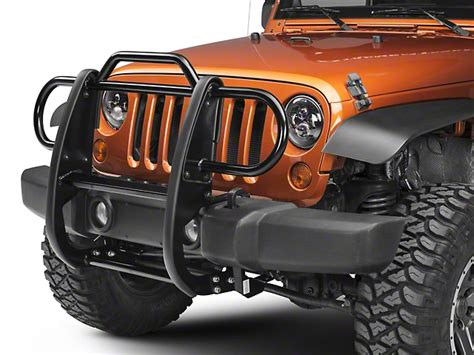 Jeep Wrangler Grille Guard; Black (07-18 Jeep Wrangler JK)