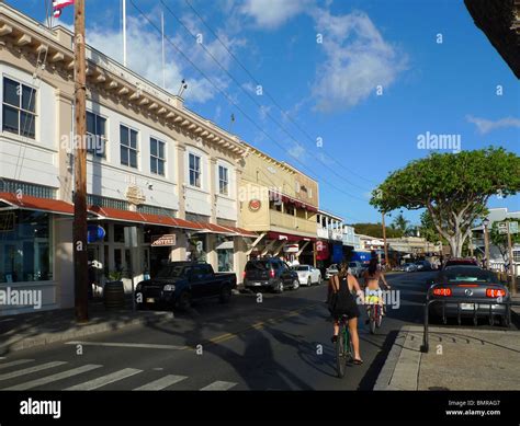 Front Street, Lahaina, Maui, Hawaii Stock Photo - Alamy