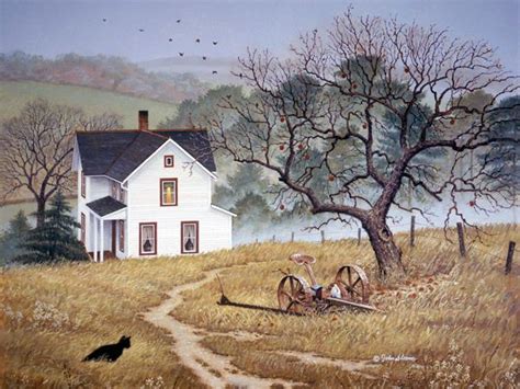 JohnSloaneArt.com - John Sloane - Gallery - This Old Farmhouse | Farm ...