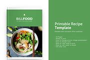 Recipe Book - Microsoft Publisher | Brochure Templates ~ Creative Market