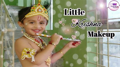 Makeup Of Little Krishna | Saubhaya Makeup