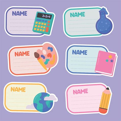 Small Printable Name Labels - Printable Online