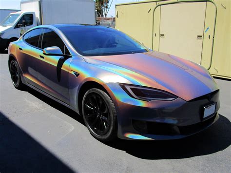 Tesla Model S Vinyl Wrap - Customise My Tesla UK