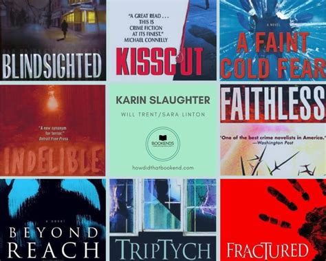 Karin Slaughter’s Will Trent Series in Order – Bookends