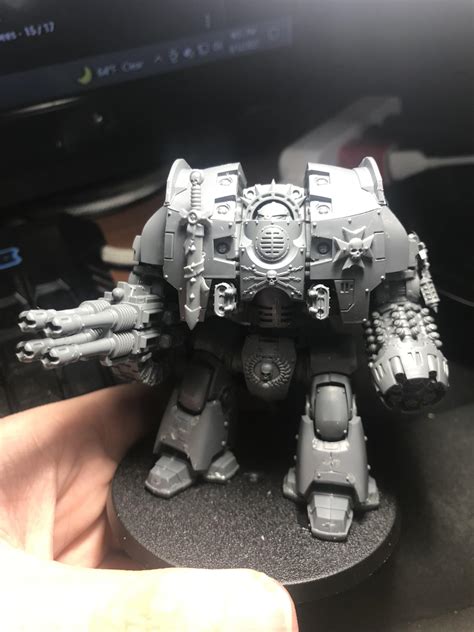 I made a Leviathan Dreadnought : r/Warhammer40k