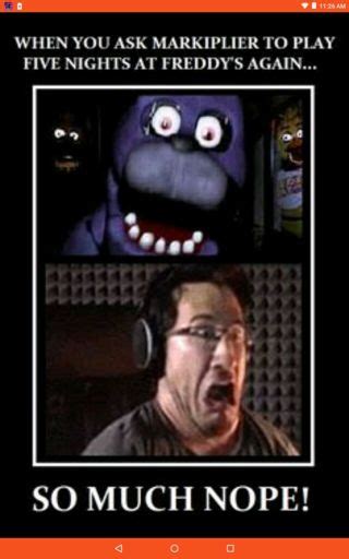 When your a fan of FNAF and Markiplier. 😀 | Five Nights At Freddy's Amino