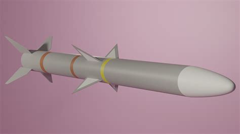 3D Missile Aim Model - TurboSquid 1685699