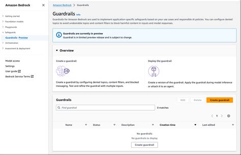 Guardrails for Amazon Bedrock helps implement safeguards customized to your use cases and ...