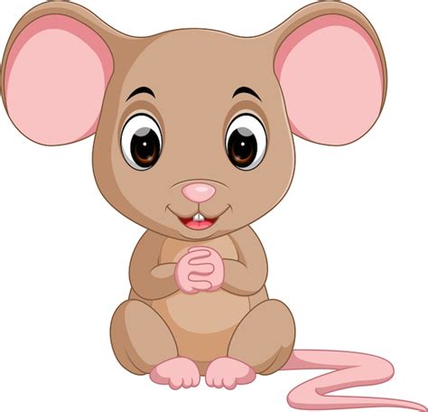 Premium Vector | Cute mouse cartoon