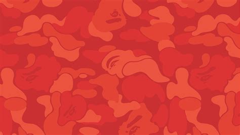 Red BAPE Camo Wallpapers - Top Free Red BAPE Camo Backgrounds ...