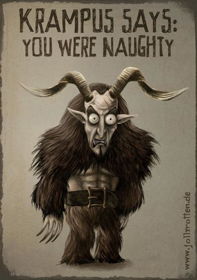 Krampus Says by Kritzelkrams on DeviantArt