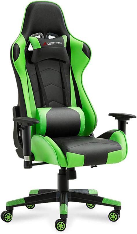 Reclining green gaming chair - Furniture Choice Kenya