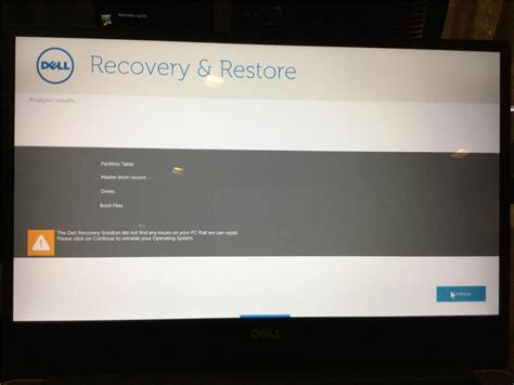 Dell windows10 laptop won't recover from recovery and restore USB, - Microsoft Community