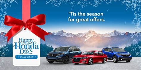 Happy Honda Days Specials at Honda of Downtown LA