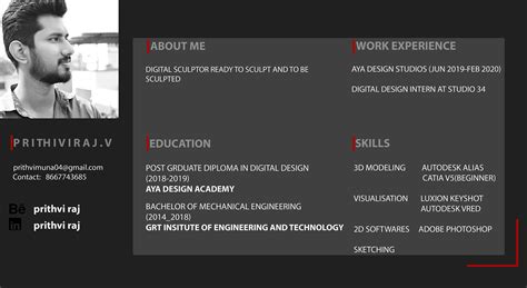 Digital design portfolio 2020 on Behance