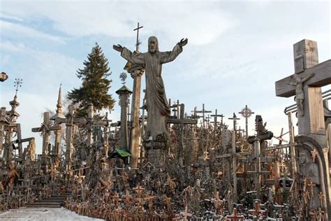 Hill of Crosses, Lithuania, Siauliai — Stock Photo © rimofoto #4547454