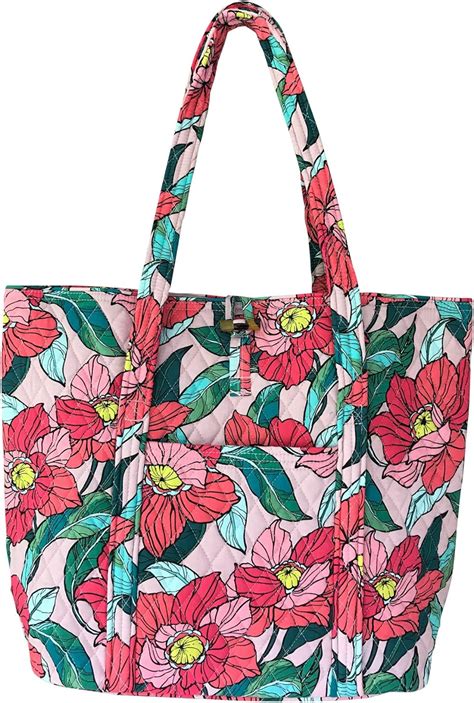 Amazon.com: Vera Bradley Vera Tote Bag, Vintage Floral : Clothing, Shoes & Jewelry