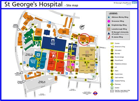 Gloucester Hospital Map