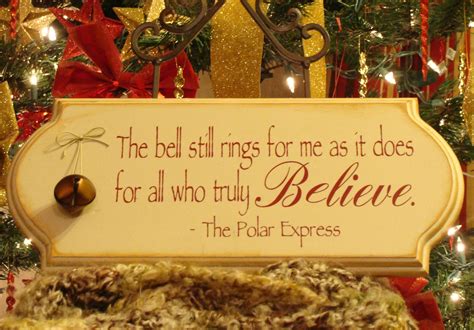 Polar Express Wood Plaque with Believe by IfOurWallsCouldTalk