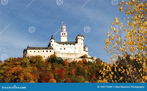 Marksburg Castle, Germany - Marksburg Castle, Along the UNESCO-inscribed Rhine River Valley ...