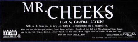 Mr. Cheeks - Lights, Camera, Action! (2001, Vinyl) | Discogs