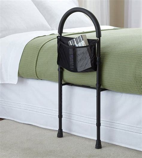 Safety bed rail mobility aid adjustable in height | Bed rails, Bed, Bed ...