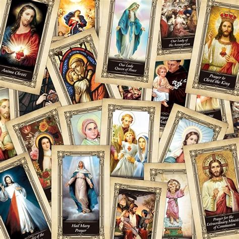 75 Catholic Holy Card Assortment - Classic Series: Amazon.co.uk: Office Products