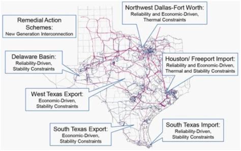 Ercot Map Of Transmission Lines